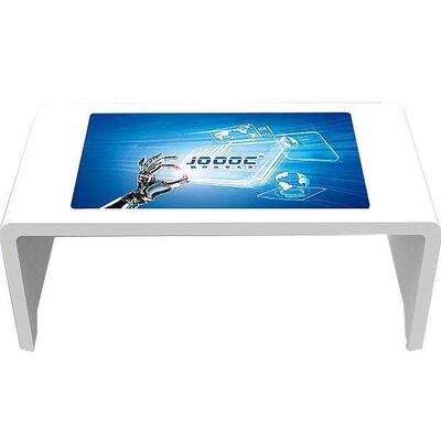智能触摸屏茶几多功能娱乐触控桌面电容屏游戏互动洽谈会议一体机