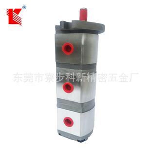 科新HGP F0.8 0.8 0.8R三联齿轮油泵液压齿轮泵高压齿轮泵厂 111A