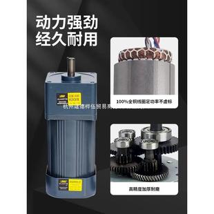 400 250 OP齿轮减速机电微调速电动马FTD达交流220V流水线6 型120