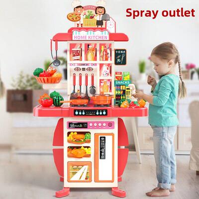 cheap playing kitchen set toys girls boys gift kids cooking