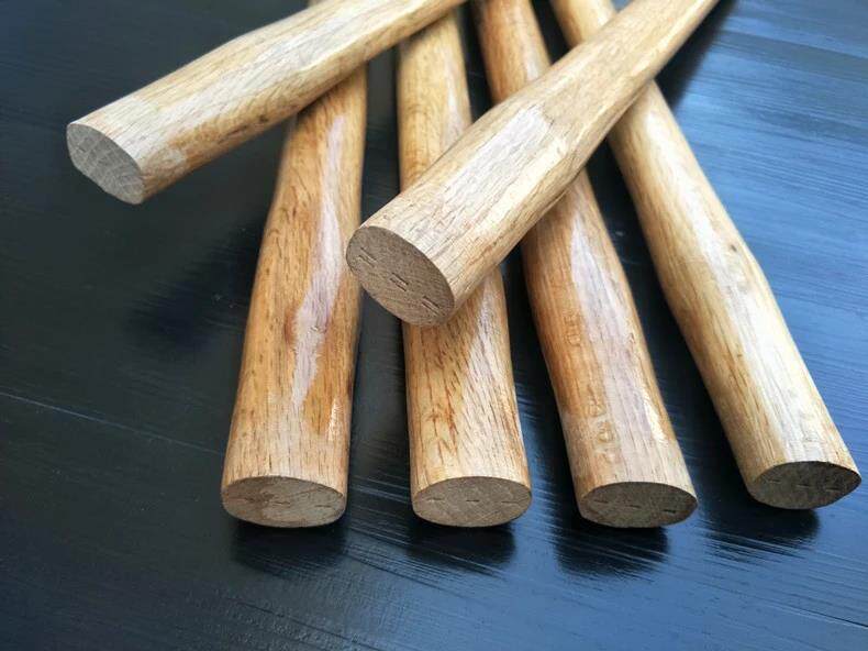 Кувалда 锤杆柞木青冈木质坚硬加粗加大大锤柄锤把榔头柄木柄锤子把耐用结 Fat pig first Sen