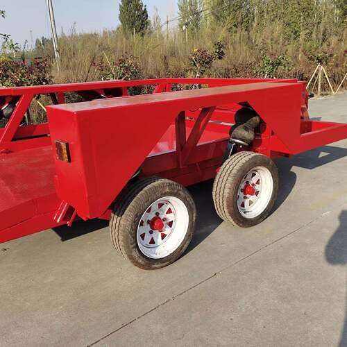 牵引式气囊减震拖车工厂设备转运平板车多规格可选