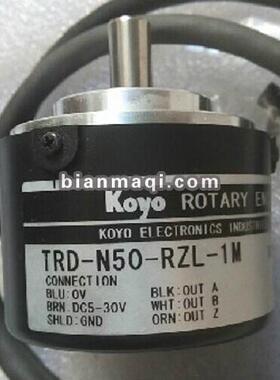 TRD-N500-RZL-1M光电增量型旋转编码器 实心轴8mm