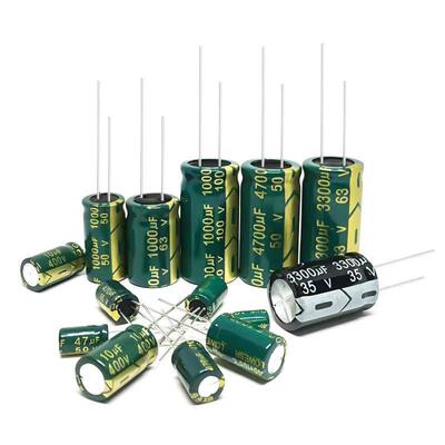 直插铝电解电容器10*20mm16V 25V 35V 680UF 1000UF 2200UF 200只
