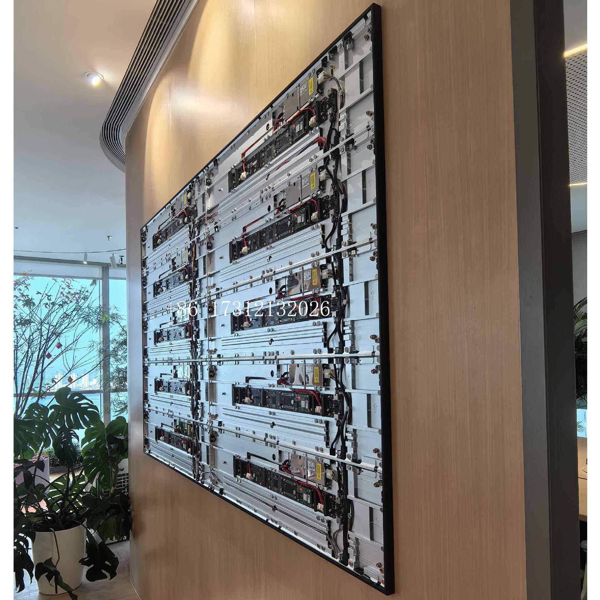 P1.9.5超薄2cm室内全彩led屏幕台显示P1.2P1.5屏报告1店展厅会议