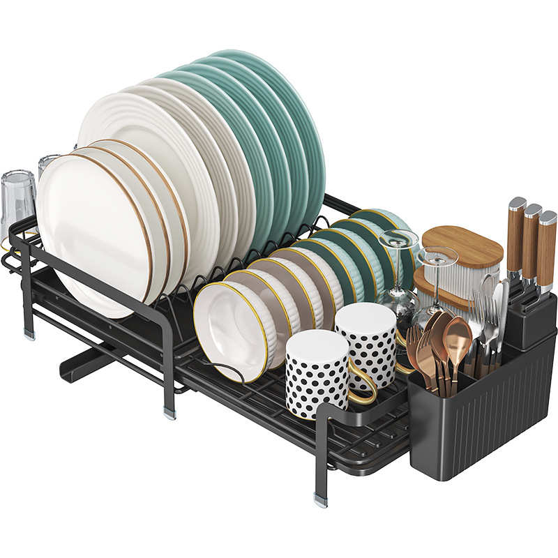 盘子放可厨房碗架家用导架多功能篮子物伸缩架碟置沥水收纳水碗筷