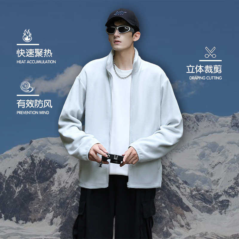 冬季情侣户外单穿摇粒内胆宽松大码加绒加厚保暖防风时尚抓绒上衣,户外/登山/野营/旅行用品,其他户外服装,淘宝优惠券,粉丝福利购,淘宝优惠卷