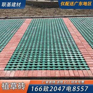 厂家直销停车场草坪砖井字植草砖 8字砖背心砖水泥砖直发广东地区