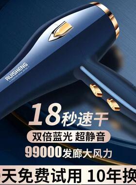 德国发型师电吹风3000速干大功率吹风机家用宿舍强风冷风发护发静