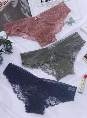 Underwear For women womens Panties knickers Breathable Lace