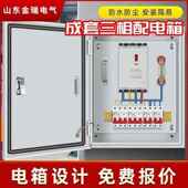 低压成套三相用四线配电家箱明单相220暗电表照明开关箱户外装 防