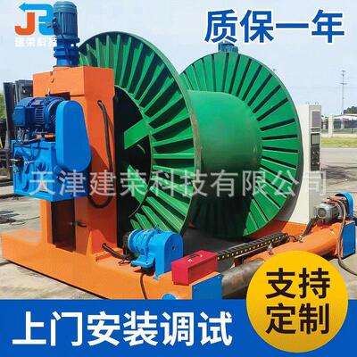 3200工业重型全卧式收线机全自动工字轮电梯绳钢丝绳电梯绳专用