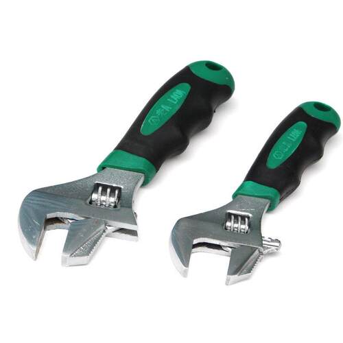 老管A活动扳多功能短柄833扳手子钳开大口橡手胶软柄迷你卫浴扳手 - 封面