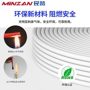 SAA认证澳标TPS2/3芯白色扁平纯铜软线护套线平行电缆线厂家现货