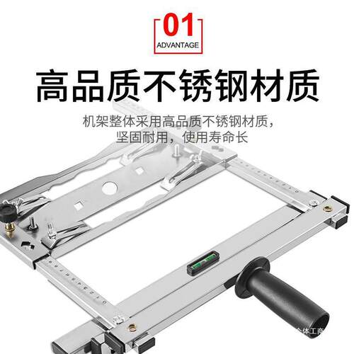 切割机云石机裁板神器手提锯倒装多功能木工板改装定位架装修工具