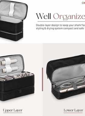 吹风机袋便携式手提箱flexstyle工具 袋shark式收卷一步发器双层