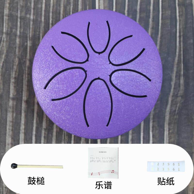 正品迷你空灵3寸6音钢舌鼓口鼓袋无忧小儿童礼物小n灵鼓mii非鼓乐