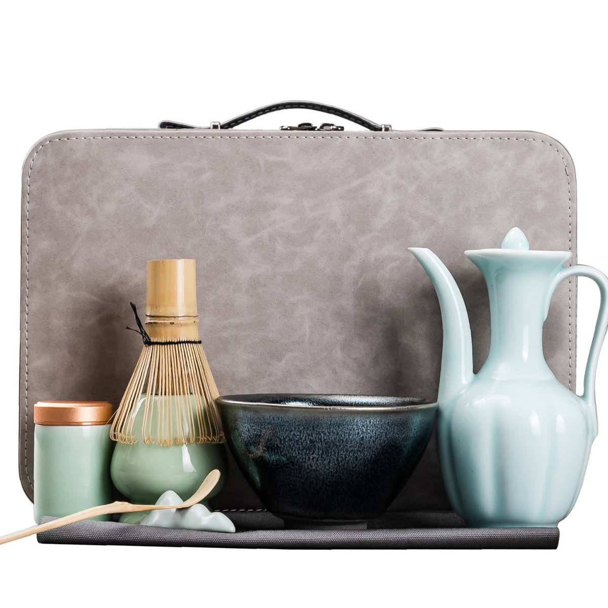 批发宋代点茶器具套装抹茶茶筅点茶粉径建盏全套茶具百本立送茶粉