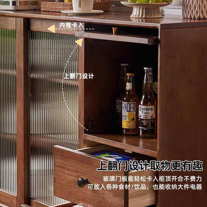 木餐边现简JY-D-180约小代尺寸家实用饭厅碗盘柜柜收纳柜客厅酒柜