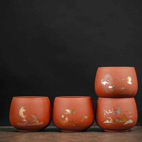 陶瓷XB-0405紫砂茶渣缸储桶家茶用桌面泡茶工具便小巧携茶孟叶废