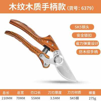 修枝shears专业级剪剪园林剪刀鸟嘴果枝剪果树锋利园林pruning