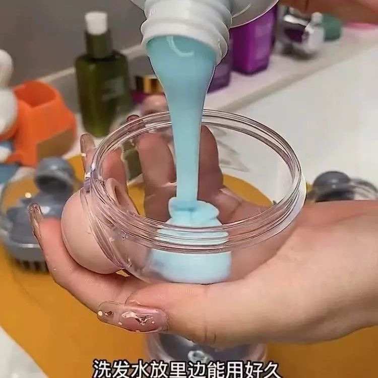 加液洗头梳子！清洁头皮专用起泡按摩梳硅胶洗发梳子洗头神器