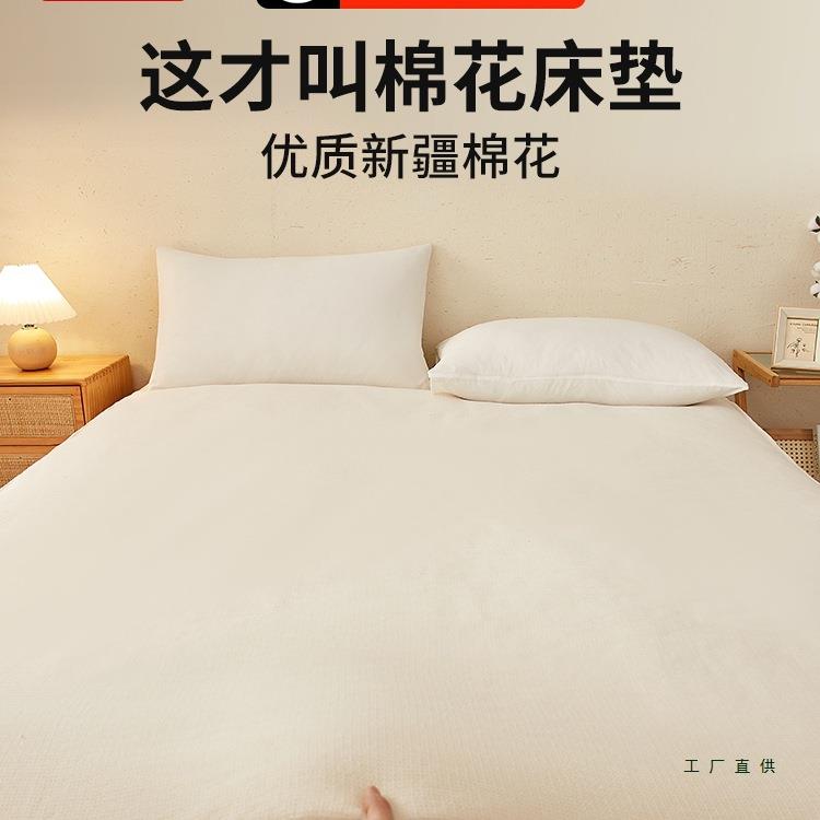 棉花褥子床垫软垫冬季加厚棉絮垫被棉被家用宿舍单人床褥垫子