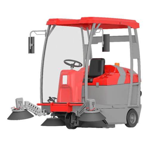 清扫道路地面树叶石子灰尘纸屑颗粒机械设备KS8大型驾驶式扫地机