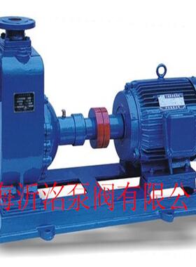 A沂洺 ZW100-100-20型卧式无堵塞排污泵水泵 自吸排污泵