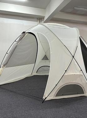 YL-E001工厂定便制半立自球形篷户外携防帐雨加厚球型帐篷大型球