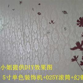 欧式液体壁纸印花滚筒刷墙工具液体墙纸漆滚花壁纸漆模具025Y