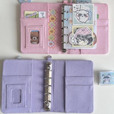 Original ooegg Denim Heart M5 Binder Kpop Photocard Holder