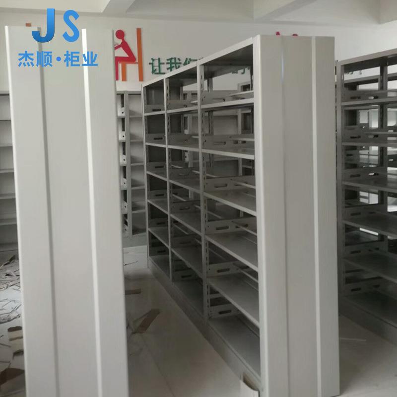 图书馆钢制书架图书阅览室双面资料档案架学校书店书架