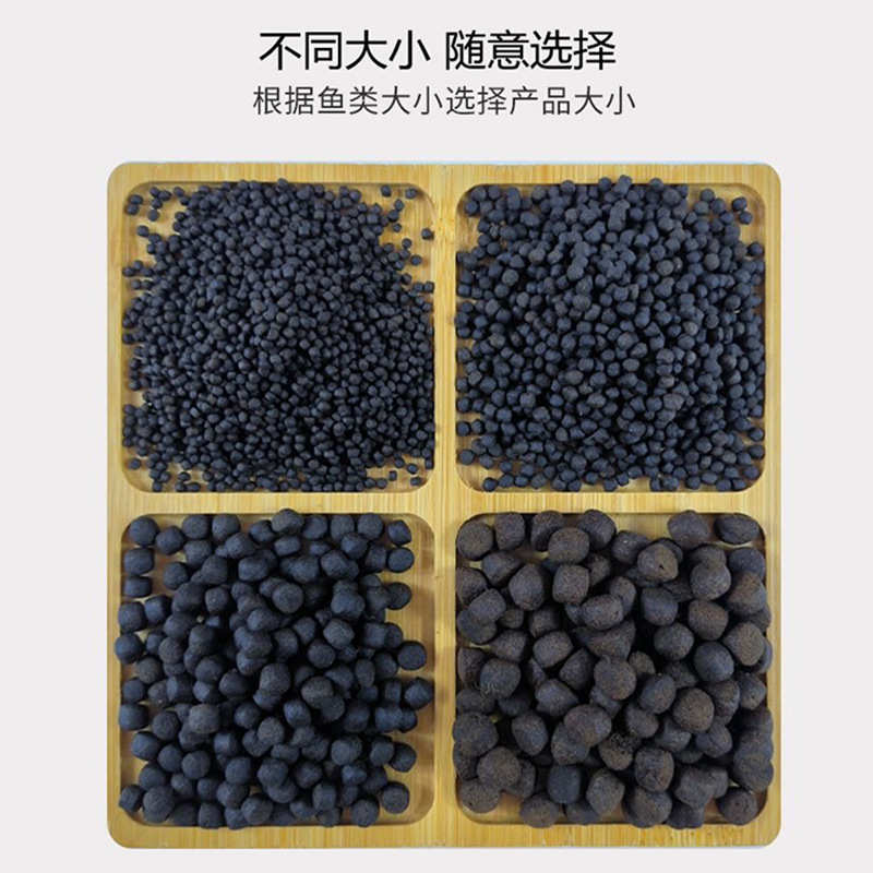 现货批发黑鱼配合饲料 观赏鱼饲料锦鲤鱼食鱼粮鲈鱼饲料20kg袋装