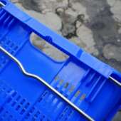 塑料秋葵水果筐海南框JRY蔬菜筐筐铁耳塑料菜箩塑蔬胶菜运输周转