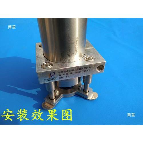 雕刻机主轴电机5全自动压TAO板器浮动压料座直径6mm0mm1080m式m夹