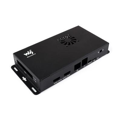 树莓派CM5 IO扩展板外壳Compute Module 5 IO Board 金属散热外壳