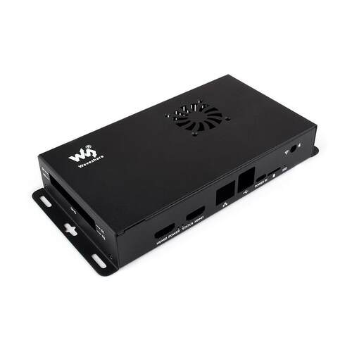 树莓派CM5 IO扩展板外壳Compute Module 5 IO Board 金属散热外壳