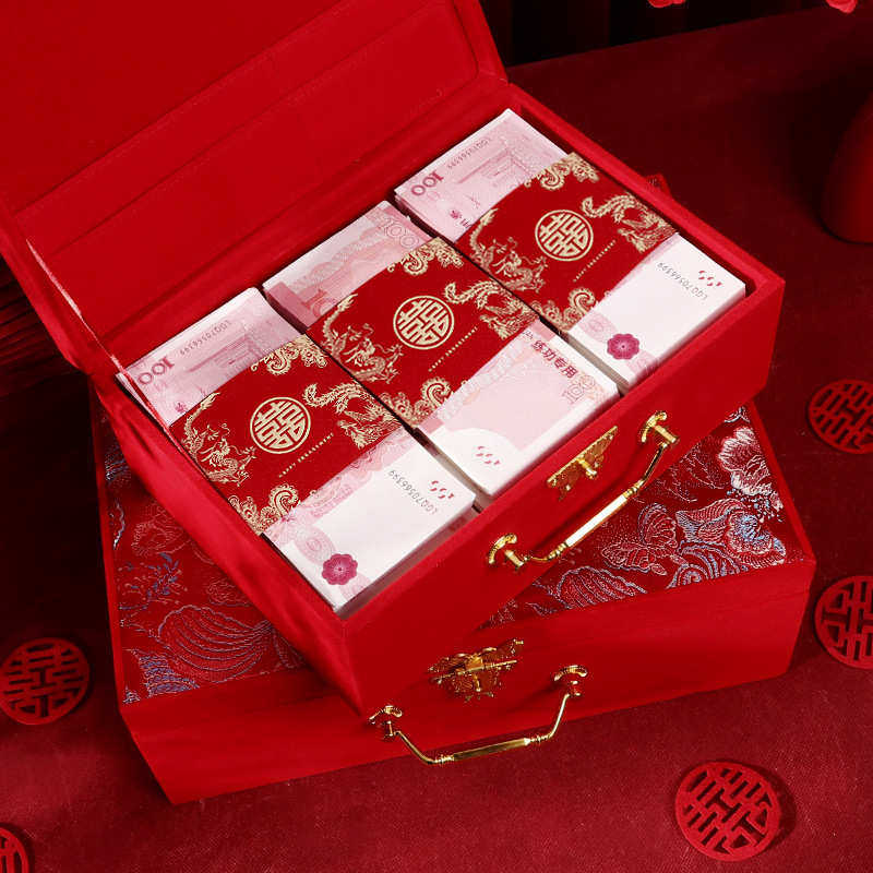箱婚礼彩礼金盒万订婚钱用品万箱10提亲子聘礼18装盒子万元大全结,居家布艺,居家婚庆拖鞋,淘宝优惠券,粉丝福利购,淘宝优惠卷