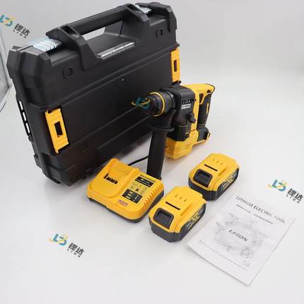 得伟款无凝刷充电式电锤型172紧凑混土钻孔电钻两功能20V95273锤