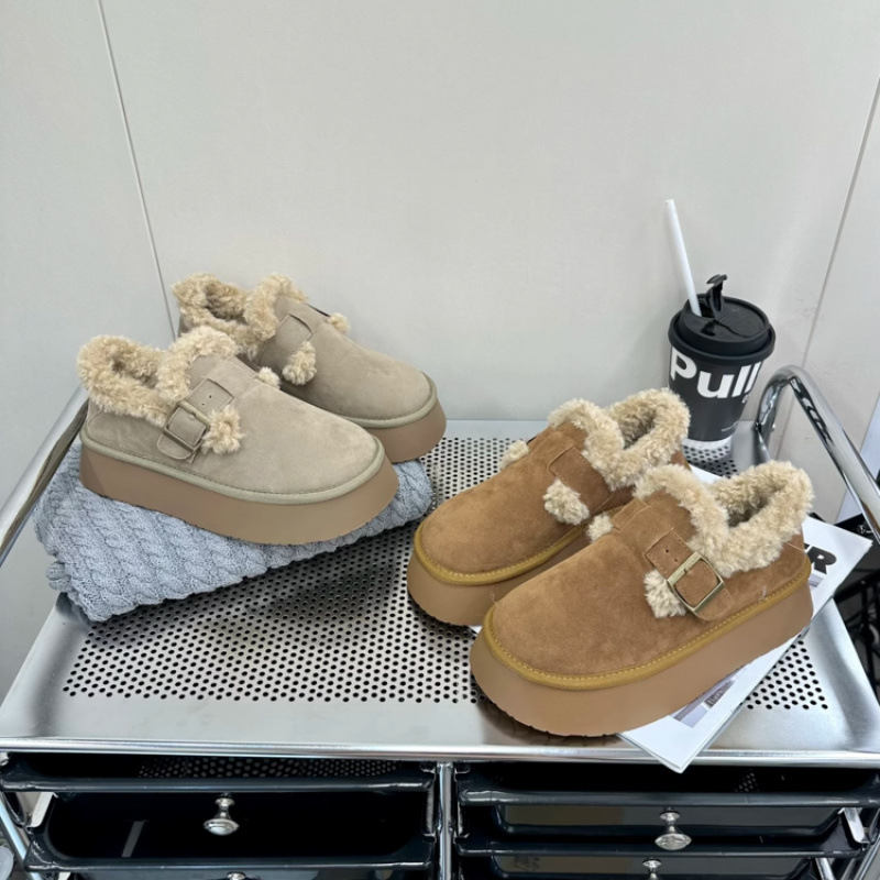 雪地靴厚底拉德跨境时尚雪地靴