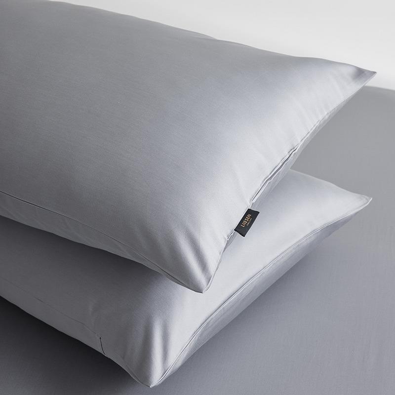 A类100支双股阿瓦提长绒棉枕套单件纯棉枕罩单人枕头套48x74cm