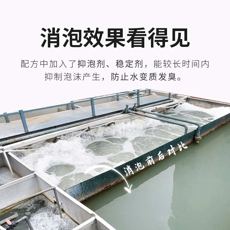 止境工业消泡剂ZJ-800污水处理线切割用切削渗滤液有机硅水泥砂浆