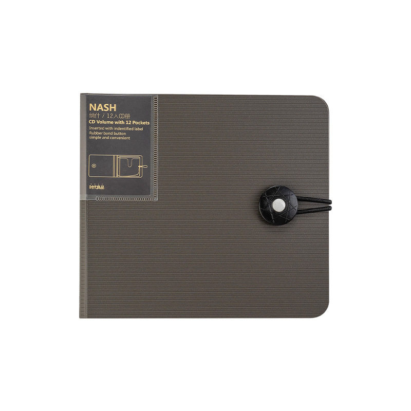 24片cd光盘包游戏专辑光碟收纳盒创意简约车载便携cd收纳册碟片架