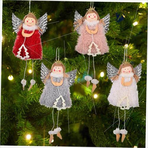Christmas decorated Christmas tree doll pendant圣诞树挂件
