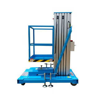 济南天越铝合金升降机 铝合金登高升降机高空作业