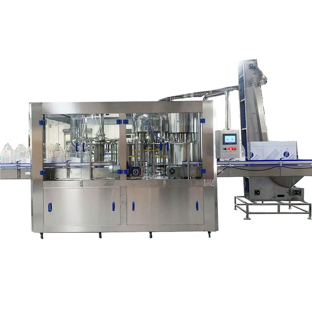 厂家直销品3-6L旋转形式三C合一PL自动控制灌装机械 异瓶灌装937