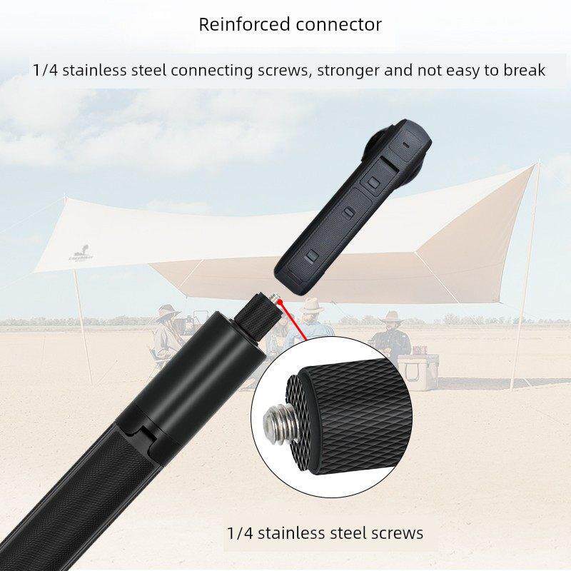 insta360影石全景运动相机支架延长杆自拍杆隐形一体式三脚架
