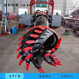 挖泥船绞吸式挖泥船清淤采砂船河道清淤船山东挖泥船