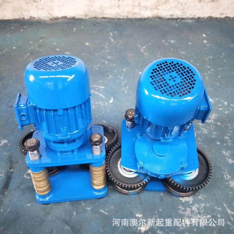 10吨电动葫芦跑车总成 悬挂式葫芦跑车电机吊钩 手推小车